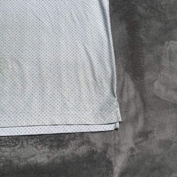 Hickey Freeman Polo Shirt Mens Large Gray Performance Short Sleeve Casual Golf - Picture 5 of 16